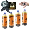 Kit Adaptador para Gas Tubo de Fogareiro Conversor Compacto + 4 Refis de Gs Campgas