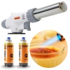 Ma�arico Flame Gun com Igni��o Autom�tica + 2 Cartuchos de G�s 227g