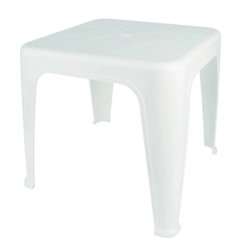 Mesa de Apoio Plstica Multiuso Pequena Branca