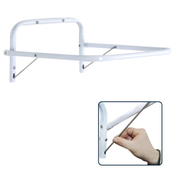 Suporte de Parede para Pendurar At 7 Cadeiras de Praia Ou Acessrios em Ao