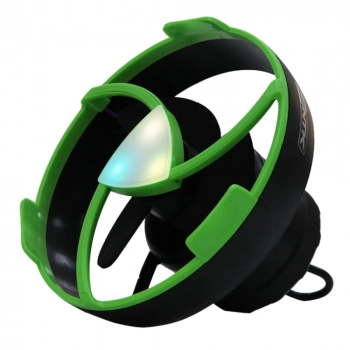 Mini Ventilador de Mesa Porttil com Lanterna Recarregvel Usb