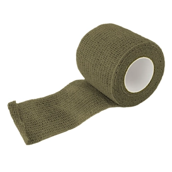 Fita Adesiva Bandagem Elastica Camo Tape Lisa Verde