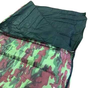 3 Colchonetes Saco de Dormir Solteiro para Camping Camuflado
