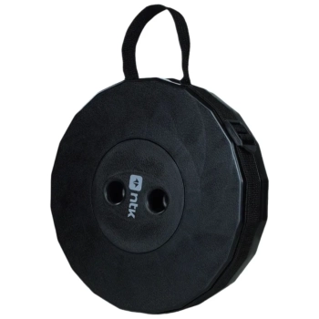 Banqueta Telesc�pica Izy Banco Dobr�vel Retr�til Suporta At� 120kg Preta Ntk com Al�a