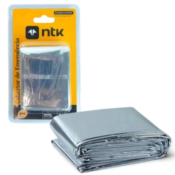 Kit 4 Cobertores Manta Trmica Aluminizada Isolante Resgate, Emergncia e Camping / Acampamento