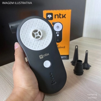 Inflador Recarregavel Via Usb Bomba de Ar Portatil Desinflador Compacto Ntk para Inflaveis