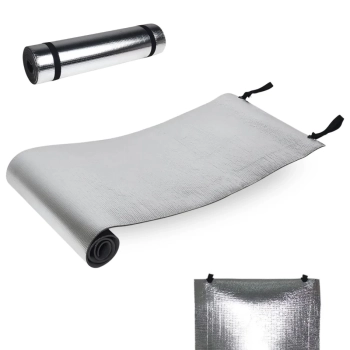 Colchonete Isolante Trmico Eva Aluminizado Silver Bel 1,80 Metros para Camping Trilha
