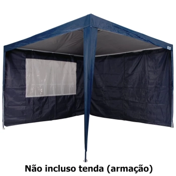 Conjunto Parede Lateral para Tenda Gazebo 3x3 M Oxford 2 Und