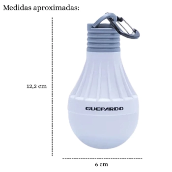 Lampada Inteligente Led 80 Lmens Luminria Lanterna Porttil Camping Pesca Tent Megalite Trilha