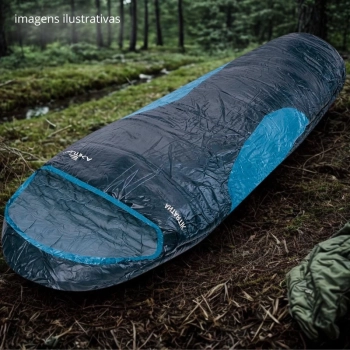 Saco de Dormir -7�c � 3�c Nautika Antartik Camping Acampamento e Pesca