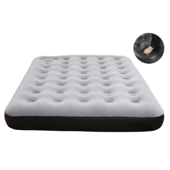 Colch�o Infl�vel Casal Fit Ecologic com Inflador Acoplado Camping Pesca