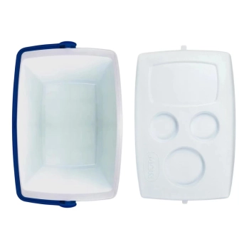 Kit Carrinho de Praia + Caixa Trmica 18 Lts + Guarda Sol + 2 Cadeiras Mor