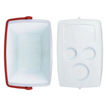Caixa Trmica 18 Litros Cooler com Ala Vermelha Mor
