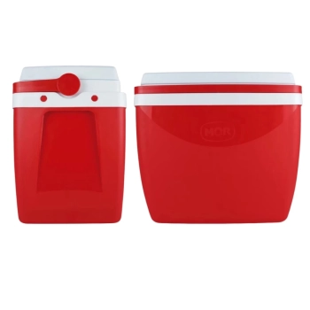 Caixa Trmica 18 Litros Cooler com Ala Vermelha Mor